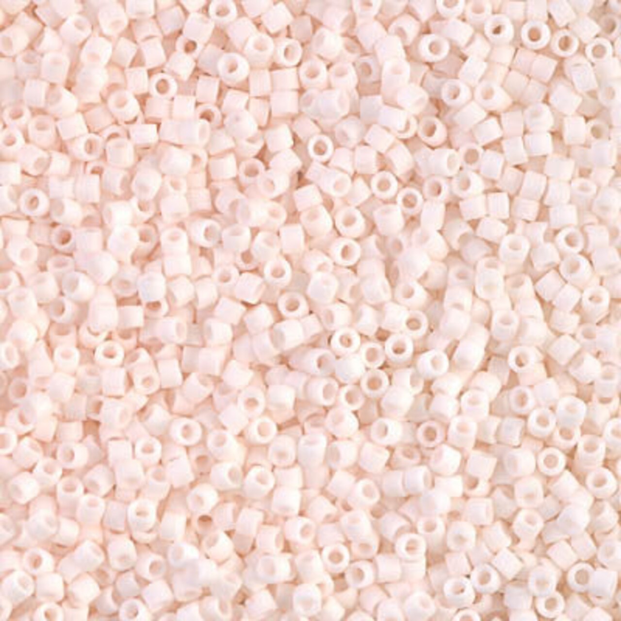 Miyuki Delica Bead 11/0, DB1510-1, Matte Opaque Bisque White, 5 grams